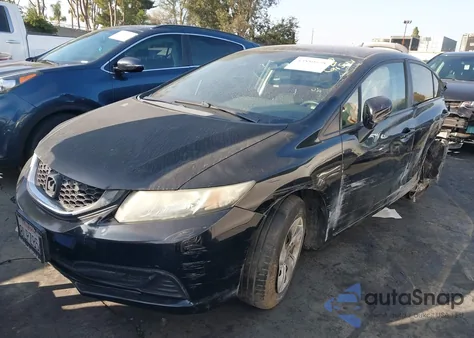 2015 Honda Civic Lx from USA, damaged, VIN 19XFB2F53FE705149